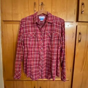 Columbia Womens Pearl Snap Shirt